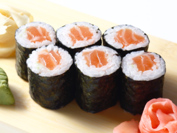 HOSOMAKI - Pieczony Łosos - 6 kawałków 80g.