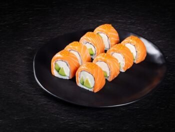 PHILADELPHIA - DELUX ŁOSOŚ - 8 kawałków 140g.